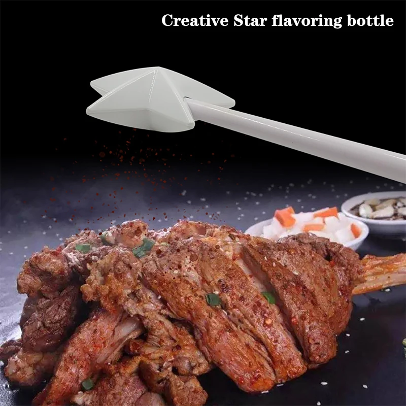 Hviezda korenia korenie Kúzla Kreatívna kuchyňa Doplniteľná soľ a korenie Shakers kuchynské stravovanie BBQ Supplies Seaseing Shaker