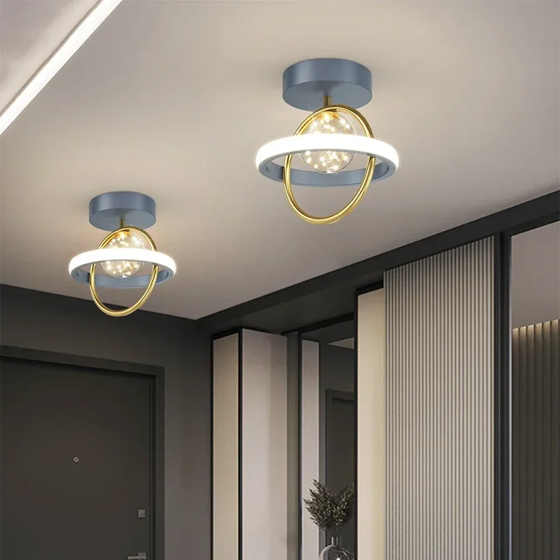 Hviezdna obloha Corridor Light Create LED stropný Svetlo ulička Light odev miestnosť balkón Luxusná lampa Nordic Indoor osvetlenie dekor