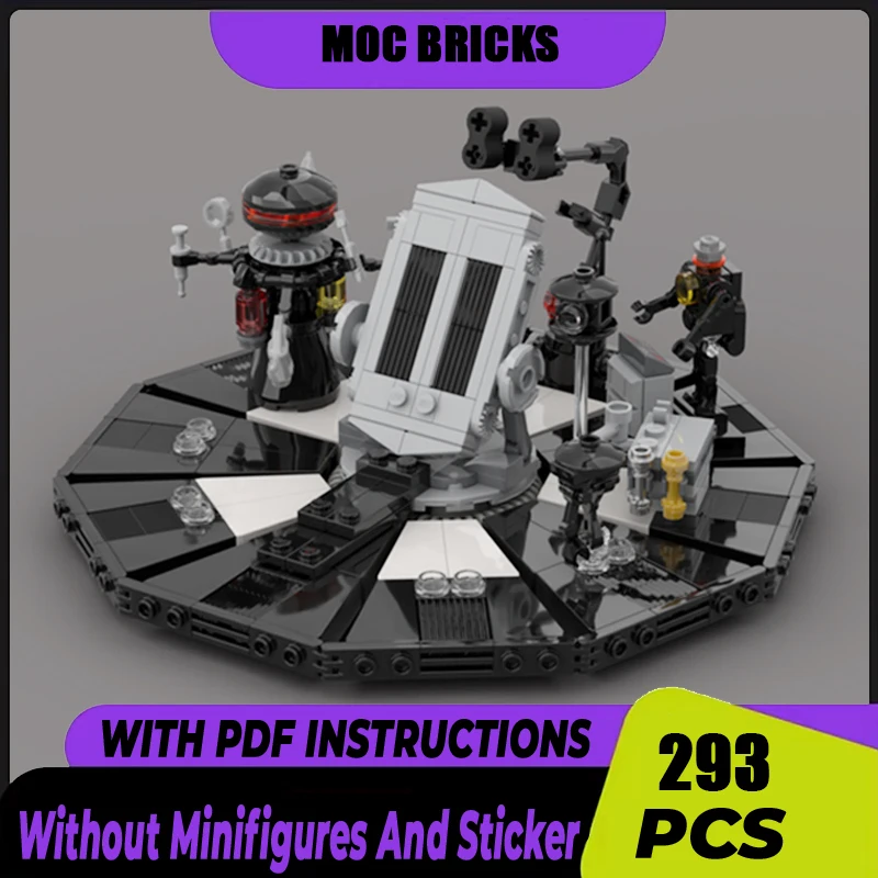 Hviezdny film Building MOC blokuje model Empire Lord Transformation Model Technology Tehly