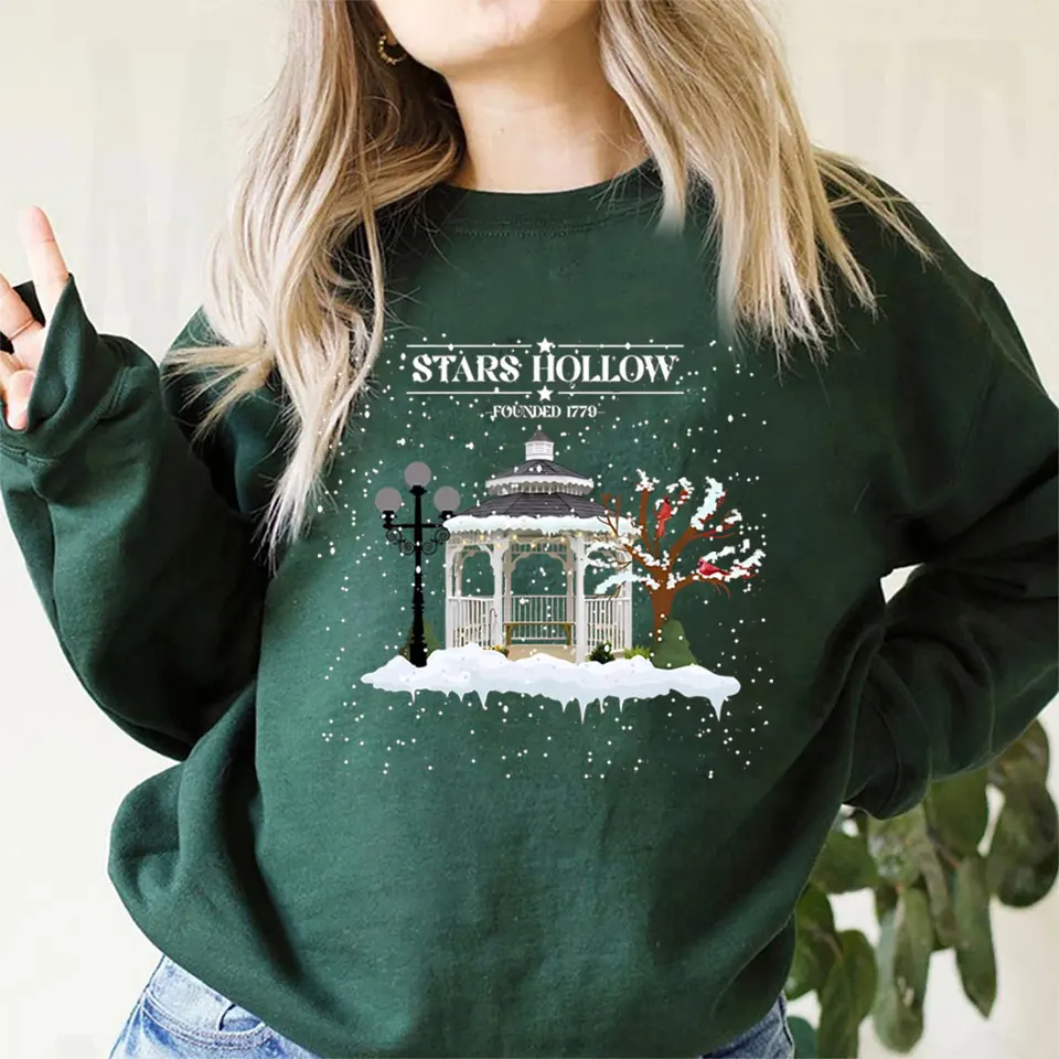Hviezdy duté mikina gilmore girl I Cutím snehové tričko Gilmore Girls and Coffee Christmas Hoodie Lorelai Trendy vianočná mikina