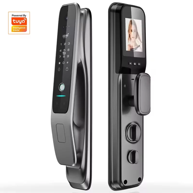 HX5 SMART DOORE LOCK 3D rozpoznávanie tváre SMART HOME DOOR DOOR WOW WIFI DIGITÁLNE ELEKTRONICKÉ ZÁVOD WIFI CAMERA RFID KARTA PRÁCE S TUYA