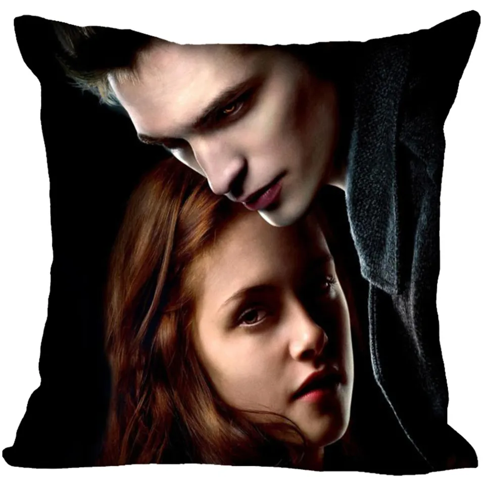 HxThe Twilight Saga Breaking Dawn Pank Pase Polyester Zipper Print vankúš Trh vankúš vankúš pre domáce textily