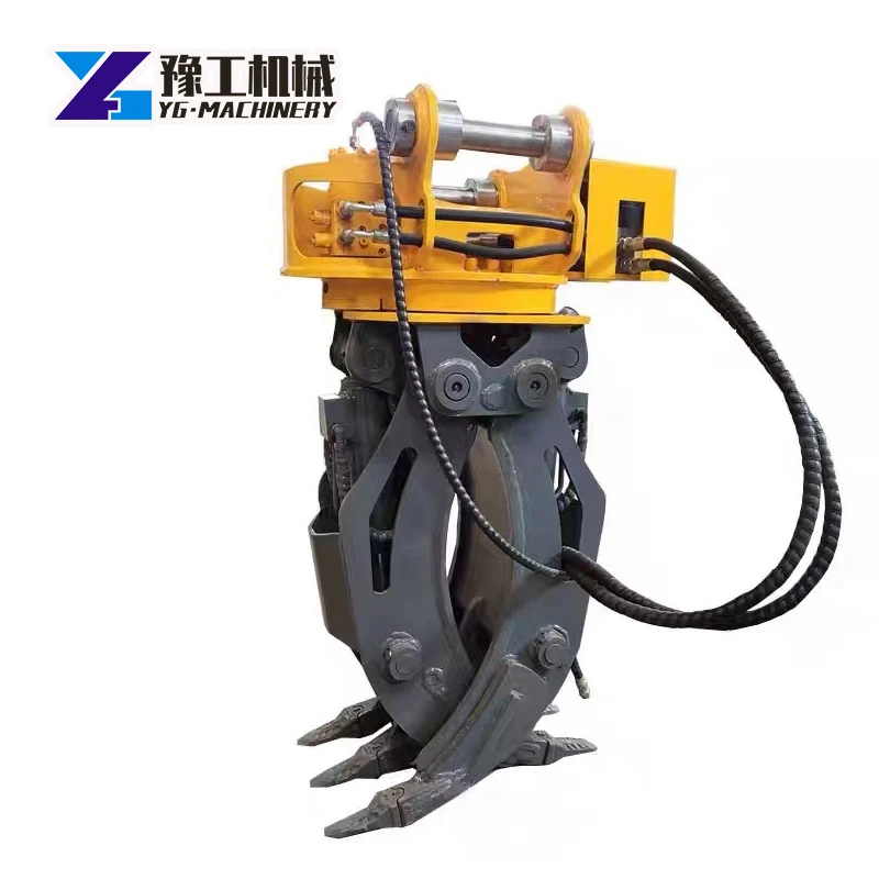 Hydraulické rotačné mechanické drevené žeriavy hydraulické draho dreva Grappe Grappe