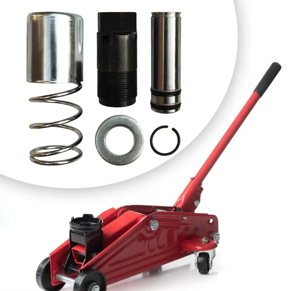 Hydraulický 3T 4T Jack Plunger Kit Horizontálne dvojité čerpadlo piestový piestový piest Piesty Tesnenie