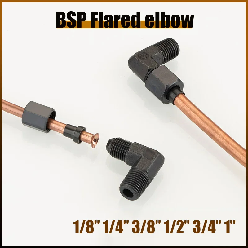 Hydraulický potrubný kĺb Vysokotlakový erupčný erpingový kĺbový kĺb Mužské závit BSP 1/8 