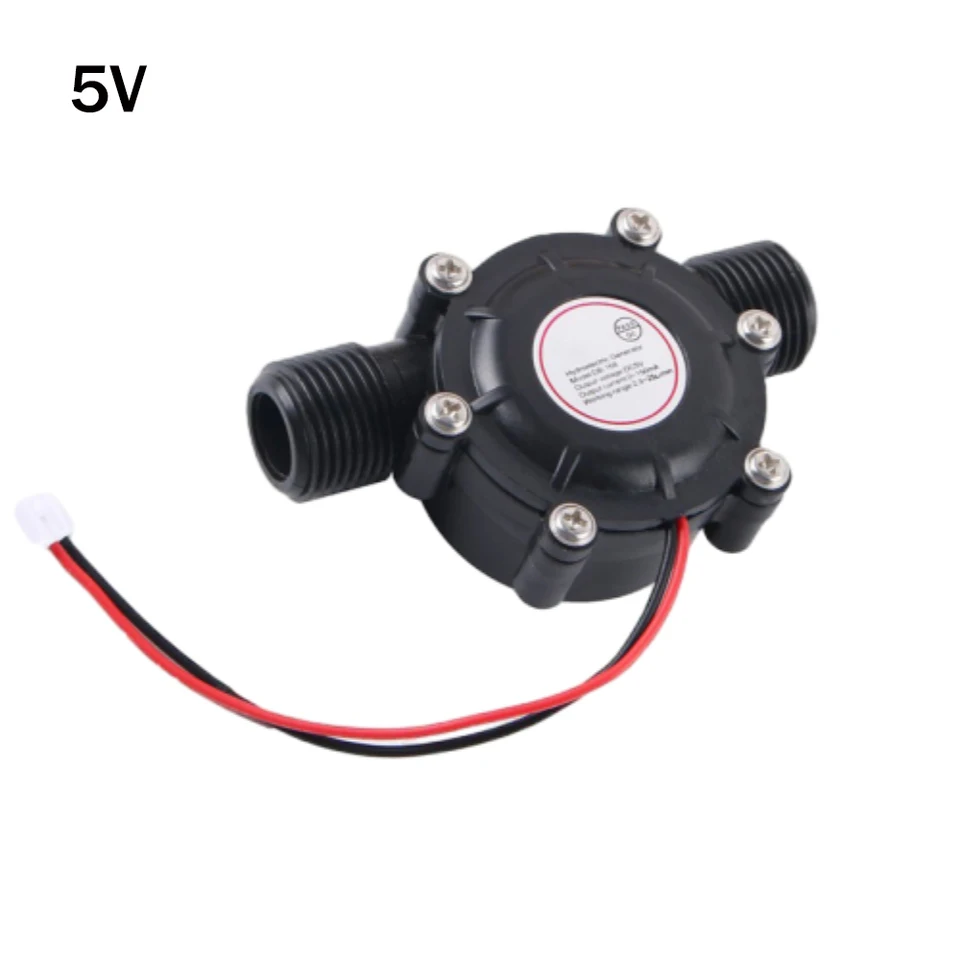 Hydro generátor DC 5V 12V 10L/min prietokové čerpadlo Turbína Hydroelektrická energia Energia Mini voda Generátor turbíny