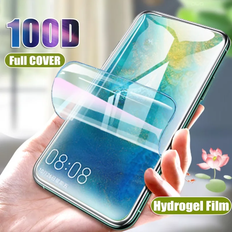 Hydrogel Film for Huawei Y9 Prime 2019 Chránič obrazovky pre Huawei Y5 Y6 Pro Y7 Prime 2019 Y9S Y5P Y6P Y6S 2020 Film Not Glass