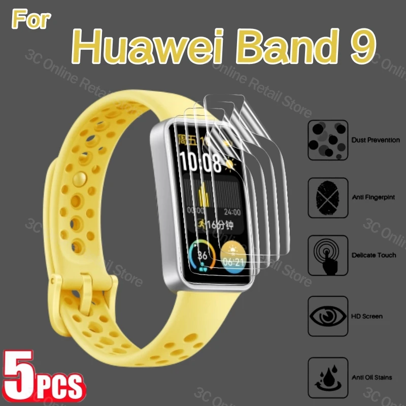 Hydrogel Film pre Huawei Band 9 8 Chránič obrazovky Smart Watch Screen pre Huawei Band 9 Príslušenstvo