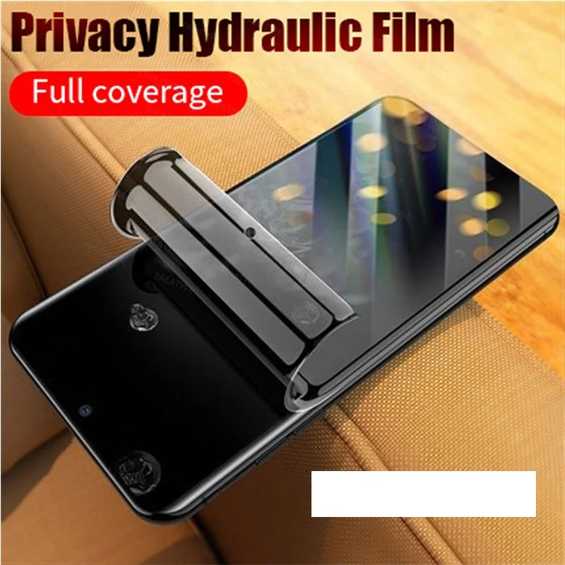 Hydrogelový film pre ochranu súkromia pre Xiaomi Mi 10 9 8 10t Lite 9T Pro Screen Screen Protector pre Mi 9 8 SE 5x 6 6x A3 A2 Lite Mi Max 2 3 Mix 2 3