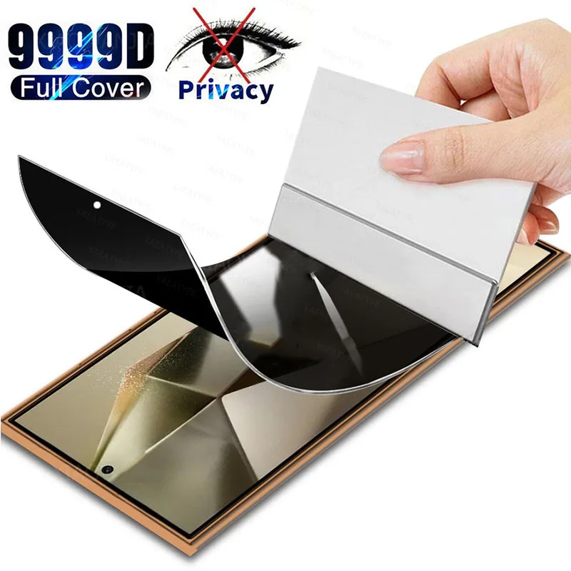 Hydrogélové temperované sklo pre ochranu súkromia pre Samsung Galaxy A15 A25 4G A35 A55 5G A05 A05S SCREET OBRADNÉHO OBSADU NA FILM 15 25 35 55
