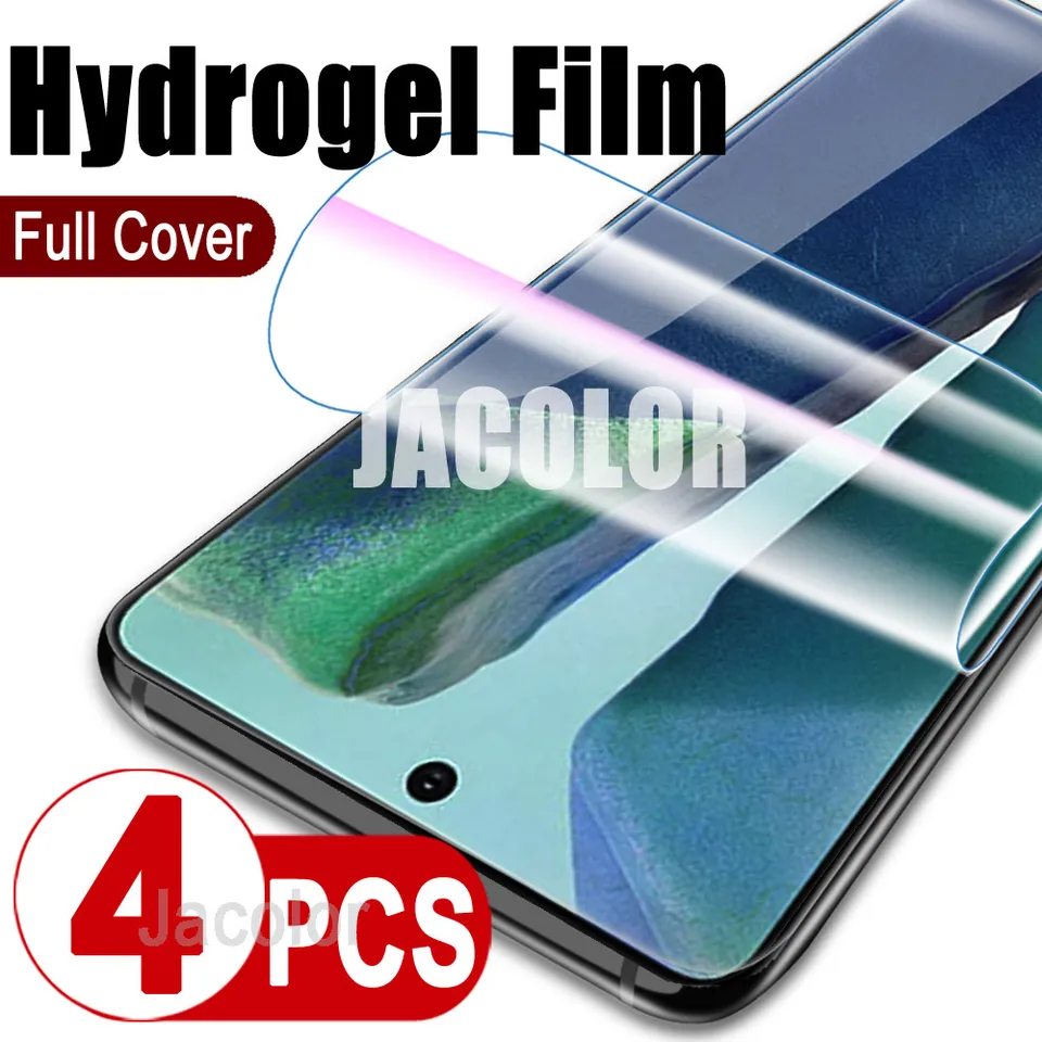 Hydrogélový film 4ks pre Samsung Galaxy Note 20 Ultra 5G Samsumg 20ultra 5 G Galaxi Note20 20ultra 5 g Water Gel Screent Chráni
