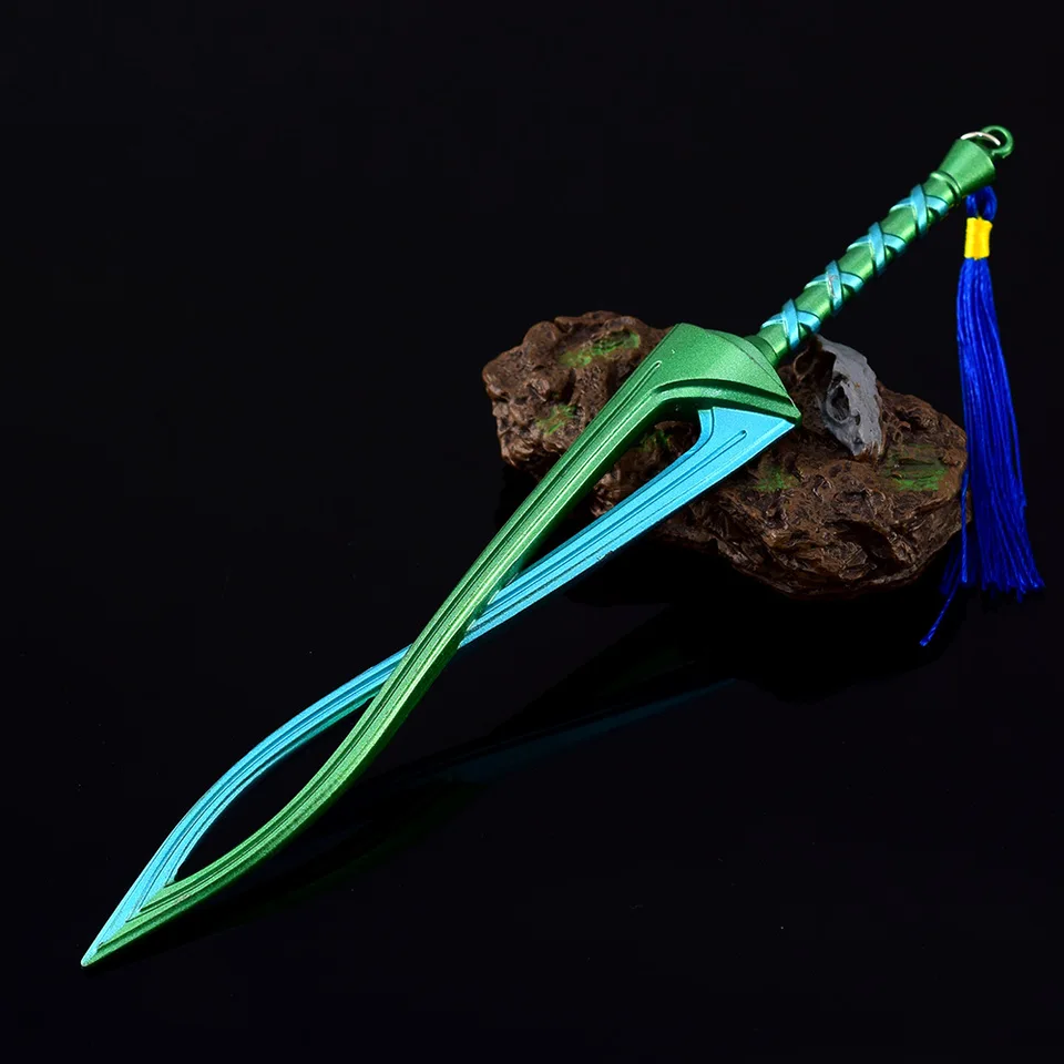 Hyrule Fantasy Weapon Zelda Fierce Božie meč 21cm hra periférna mečová zbraň model meč kľúče kľúče hračky pre chlapcov