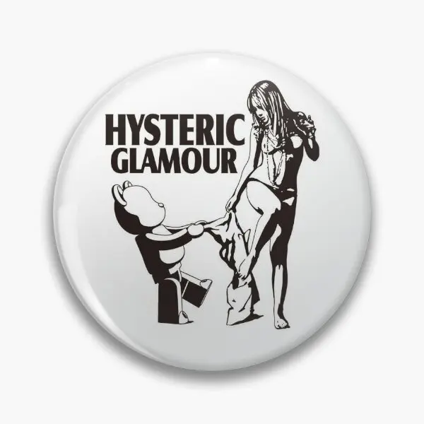 Hysterický pôvab mäkký gombík Kreatívna móda Decor Decor Lacel Pin Karika