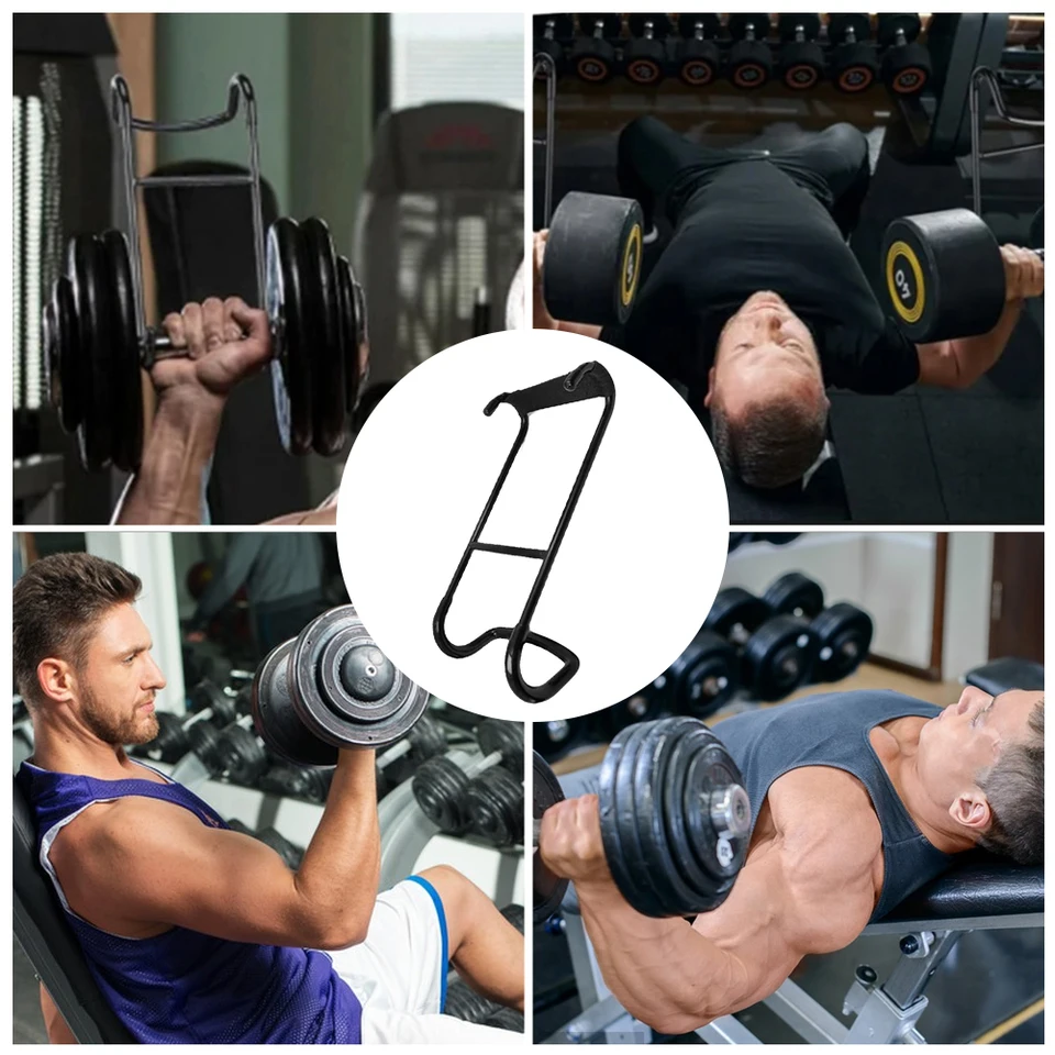 Háčiky s dumbbell Spotter Hacks Hold Up Up 225 lb ťažká energia činky na stojany pre dumbbell bench tlačové a ramenné tréningy