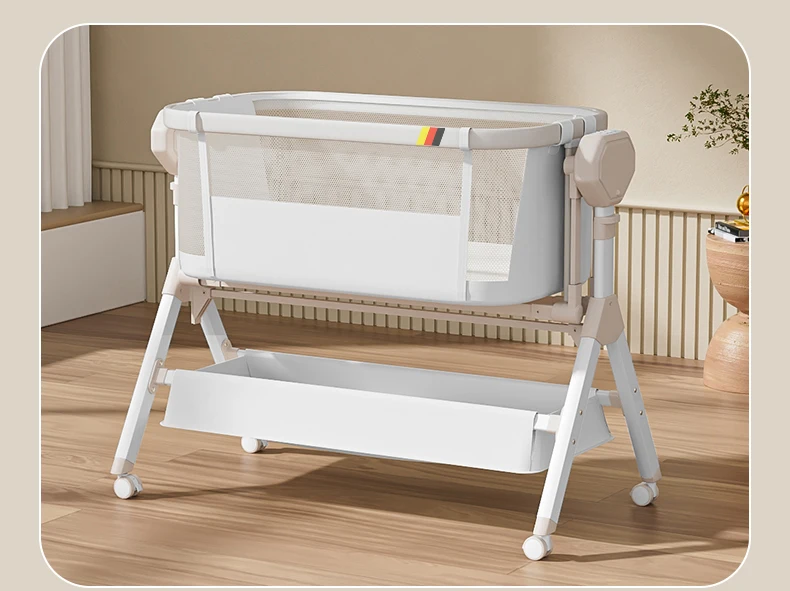 Húpacie detské bassinet, detské postieľky, novorodenecký spolupracovník, dieťa vedľa space, unisex detské postieľky, prenosná cestovná postieľka, kolíska