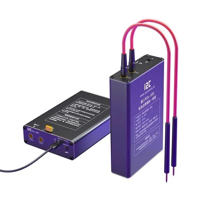 I2C DL-03S 5 prevodových stupňov Nastaviteľné mini spotové zváracie zariadenie pre mobilný telefón 18650