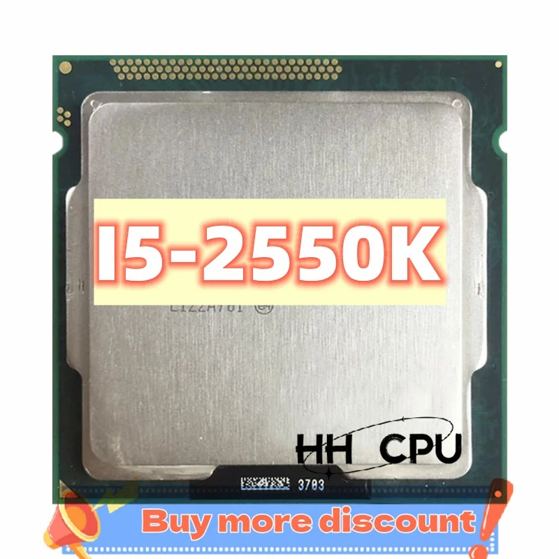 I5 2550K Quad Core 3,4 GHz Socket LGA 1155 6 MB Cache TDP 95W Procesor I5-2550K Doprava zdarma
