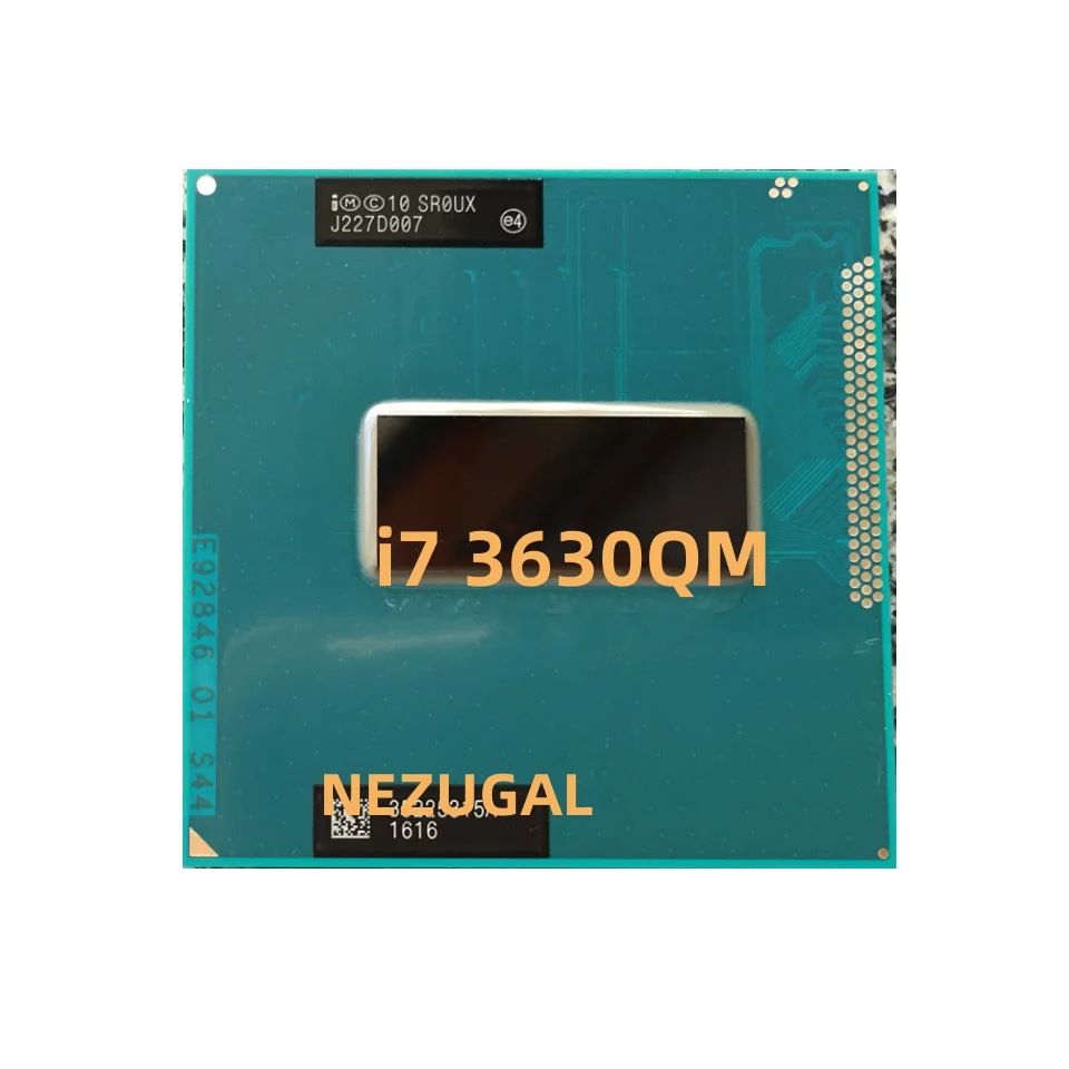 I7-3630QM i7 3630QM SR0UX 2,4 GHz Quad Core osem vlákno procesor CPU 6M 45W Socket G2 RPGA988B