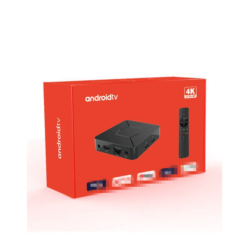 IATV Q5 MINI SMART TV Box 2.4g/5G WiFi BT5.0 2G 8G 100M Android 10.0 TV Box Media Play
