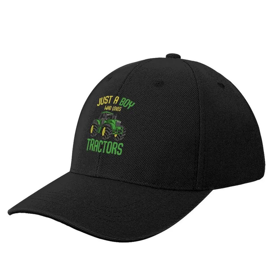 Iba chlapec, ktorý miluje traktors Farm Funny Boys Kids Baseball Cap Cap New v klobúkoch