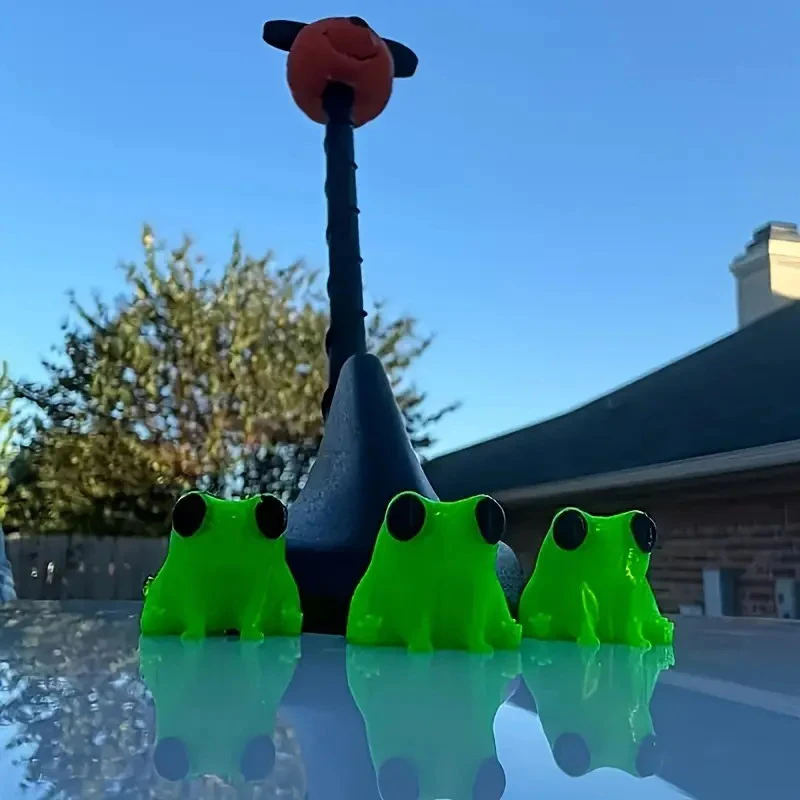 Iba lil frajer frog magnet chladničku a dekorácia bledosti chladničkou Magnet karikatúra zviera Frog Miniatúra pre domáce kuchyne remeslá