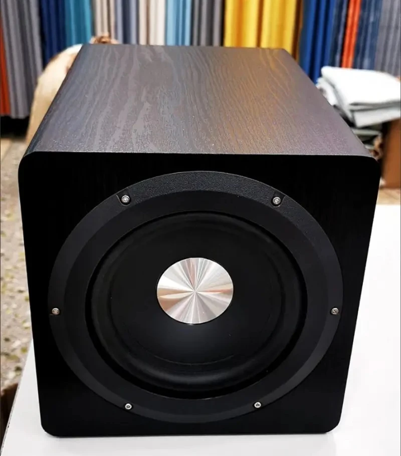 Ibass Drevené 6,5 palca Profesionálne 100 W vysokovýkonné čisto basové aktívne subwooferové knižné knižnice Hi-Fi Systém domáceho kina SU650D