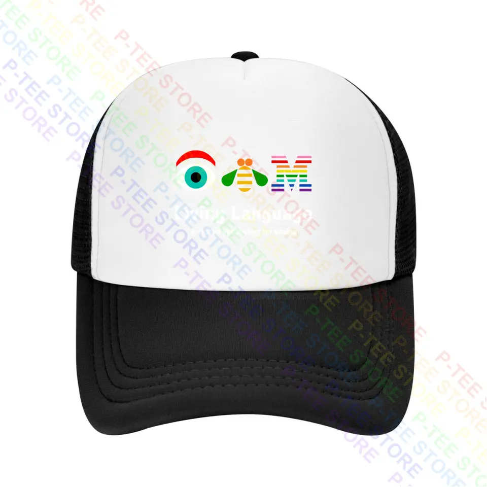IBM Eye Bee Machine Baseball Cap Snapback Caps pletená vedro klobúk