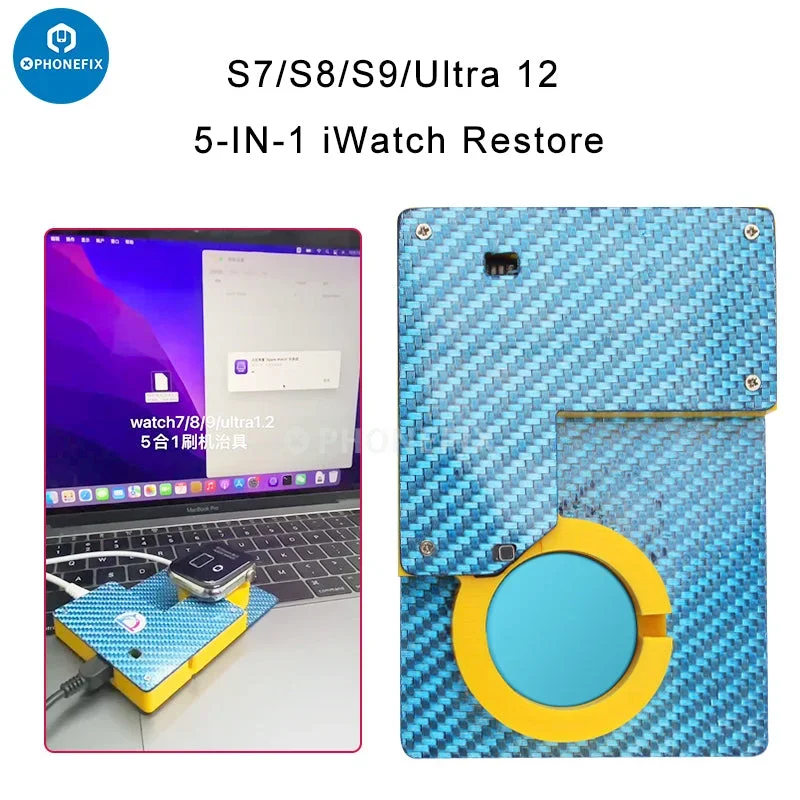 IBUS 5 v 1 ADRT Adapter Obnovte programátor pre Apple Watch S7 S8 S9 Ultra1 Ultra2 Ultra2 Obnovenie aktualizácie testu Opravy Platforma
