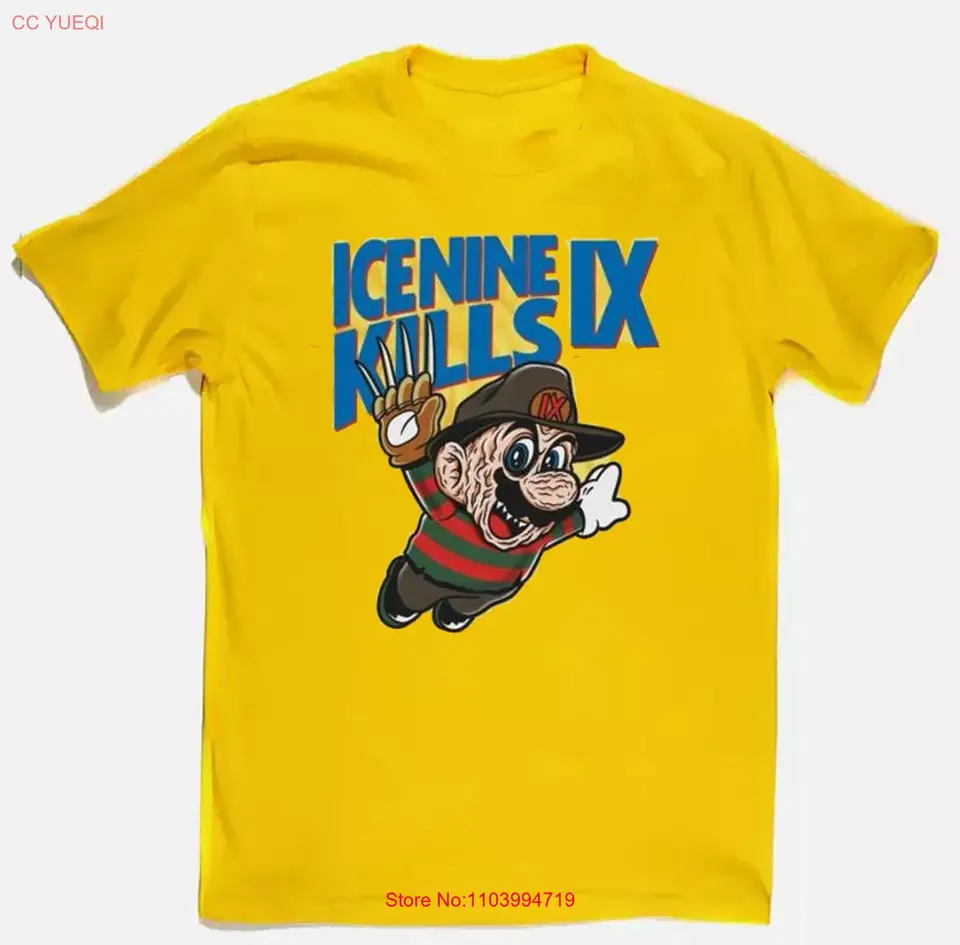 ICE Nine Kills Band Darček pre fanúšikov všetky veľkosti s až 5xl žlté tričko BM13