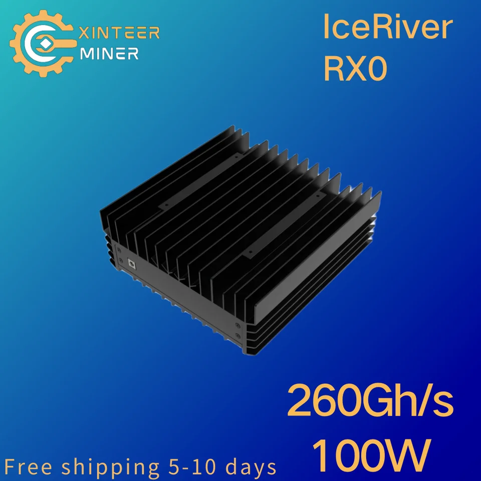 ICERIVER RXD RX0 RXD MINER 260GH/S 100W Radiant Miner RXD Mining s dátumom prepravy PSU 20. septembra - 30. septembra