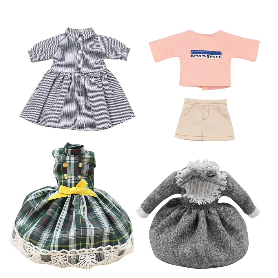 Icy DBS Blyth Doll Clothes pre spoločné telo Licca Body Dress Toy Outfits sukne anime obleky Girls Darček