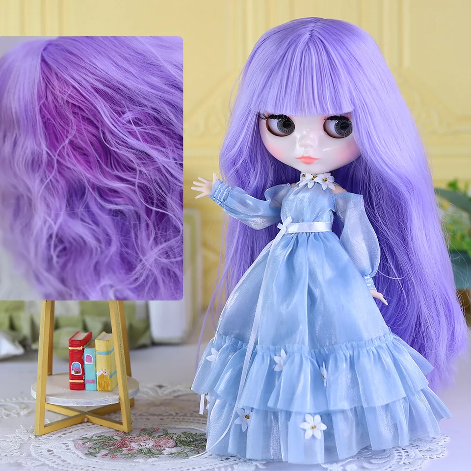 Icy DBS Blyth Doll Termochromické vlasy bjd kĺbové telo biela pokožka Fancy Costume 1/6 30 cm darček darček anime sd