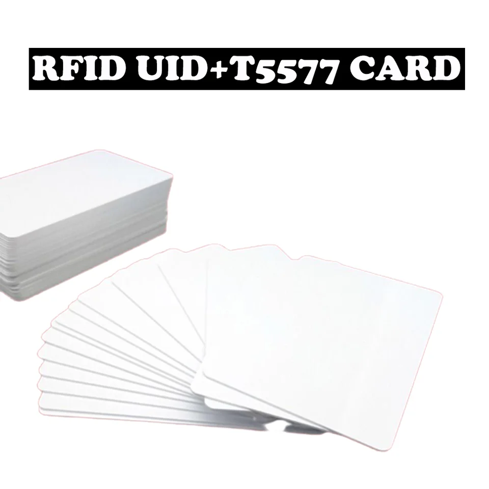 ID ID duálny čip inteligentná karta 125kHz prepisovateľný odznak 13,56MHz meniteľná značka RFID Clone UID NFC Kopírovanie Token T5577 EM4305 Blízkosť