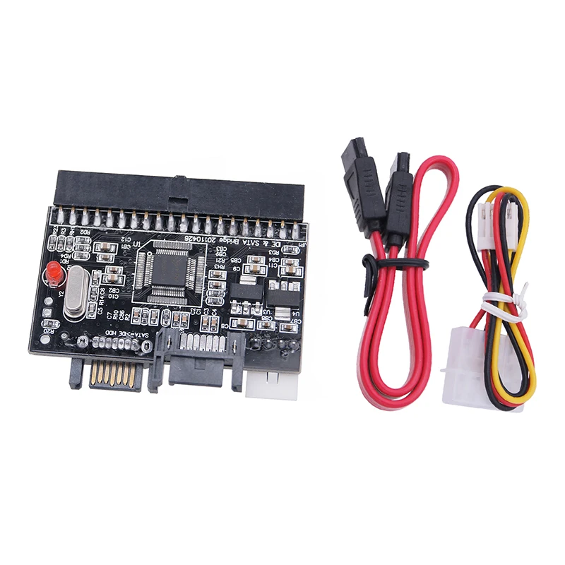 IDE na SATA Adapter SATA do IDE Converter Obojsmerná konverzia 100/133 HDD/SSD/CD/DVD Riser Card pre PC Desktop JM20330 Chip