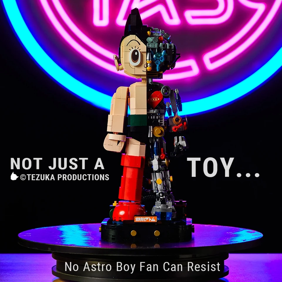 Idea Cartoon Action figure Astro Boy Budov