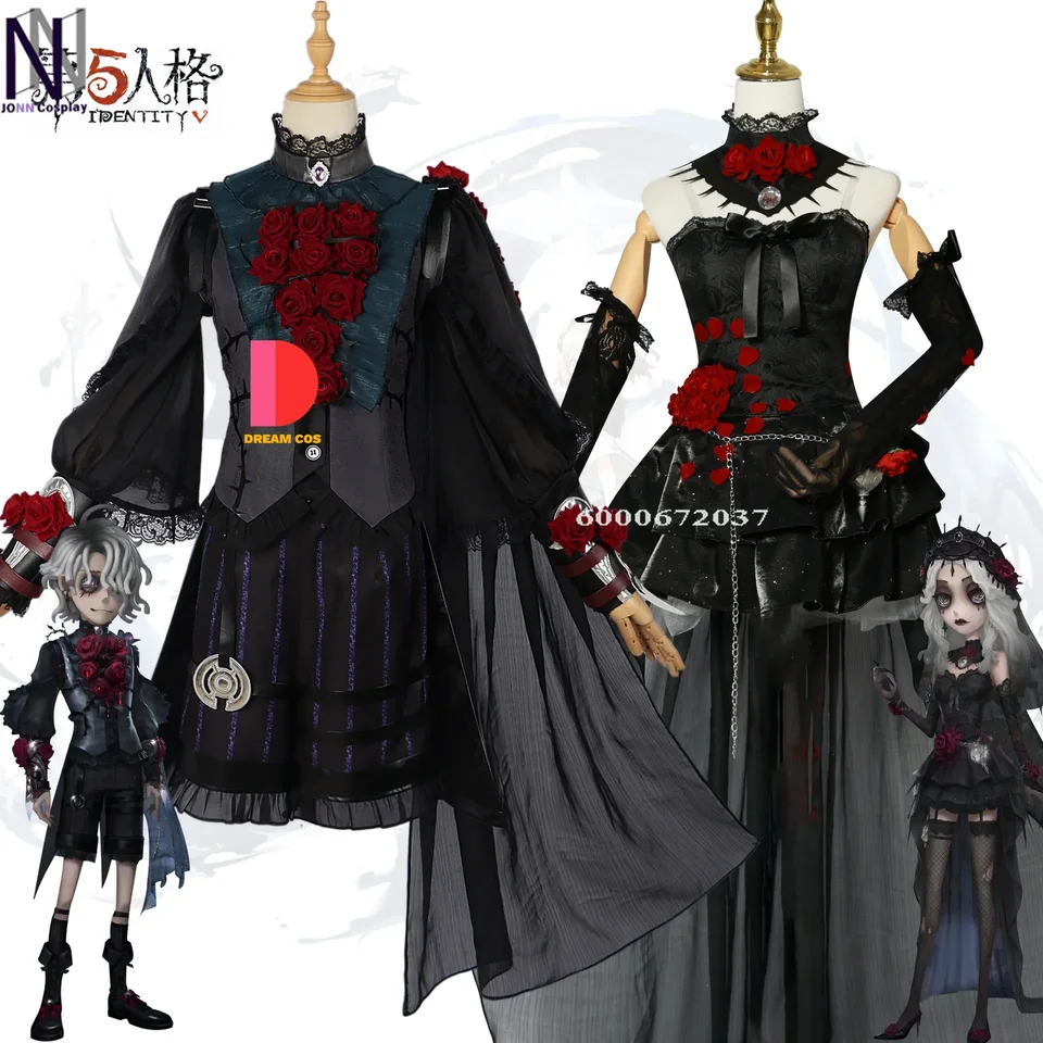 Identity V Game Psychologicko Ada Mesmer Luminary Emile Cosplay kostým večný nočný nočný pacient Halloween Party Outfit Series