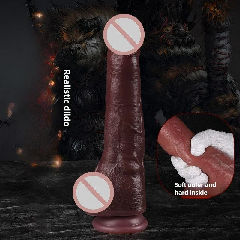 Ideálne pre análne vaginálne potešenie ultra realistické silikónové dildo veľké hrubé popruhy pre páry ideálna sexuálna hračka pre ženy mužov