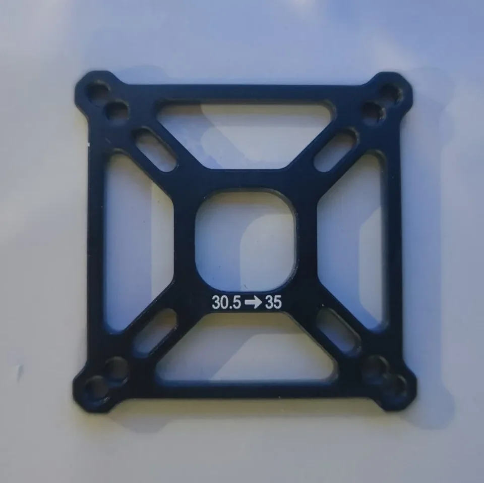 iflight CNC adaptér 30,5 mm až 35 mm montážne otvory pre diely ESC FPV