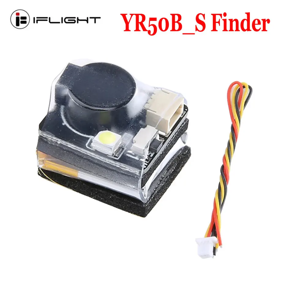 Iflight yr50b_s finder bzučiak 100 dB BB Ring LED svetlo alarm 100 decibels Programovateľné BF F7 pre FPV Quadcopter a RC lietadlo