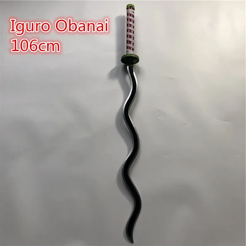 Iguro Obanai Cosplay meč iguro obanai cosplay costcum meč prop 106 cm