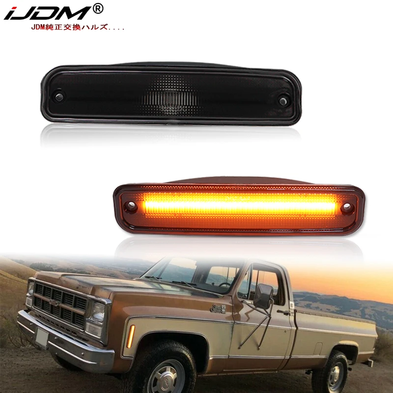 IJDM LED nárazník bočného značkovacieho svetla pre Chevrolet Blazer, Pickup & Suburban; Pre GMC Jimmy, Pickup & Suburban Turn Signal Lamp