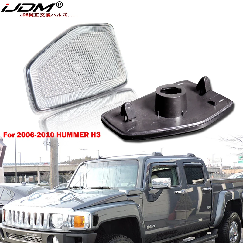 IJDM pre roky 2005/2006-2010 Hummer H3 Všetky modely a pre roky 2009-2010 Hummer H3T Všetky modely Fender Side Marker Repeater Light Cysing