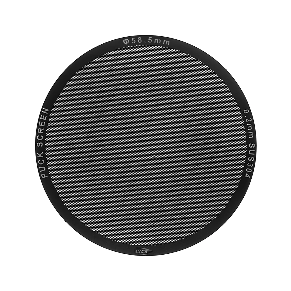 Ikape espresso puk obrazovky v3, hrúbka 0,2 mm, opakovane použiteľný kovový ultra tenký a ultra-ľahký kávový filtre, potravinárska úroveň 316 nerez