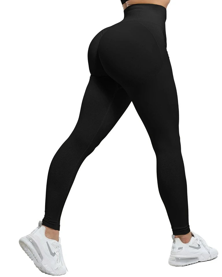 Ilfioreemio Butt Zdvíhacie legíny pre ženy, Scrunch Butt Gym Sladka Booty Tight