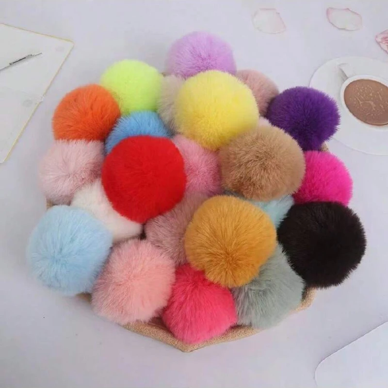 Imitácia králičie kožušinové doplnky 5 cm krátka kožušina umelý plyšový príslušenstvo mačka klobúk DIY príslušenstvo