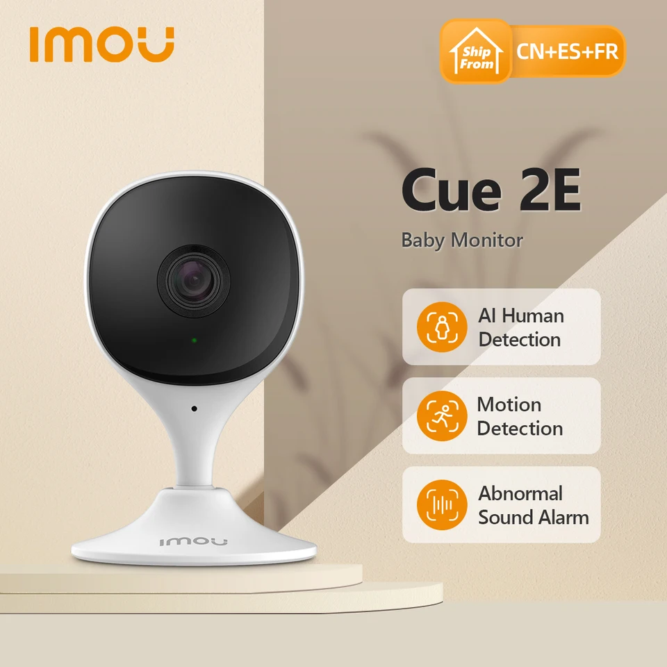 IMOU CUE 2E WIFI COMOANA CAMERA MONITORA MONIKERA CEMERA HUMNANCE HUMNANCE KOMPACT SMART NIGHT VISION CAMERA INDOOR MINI DORUKA