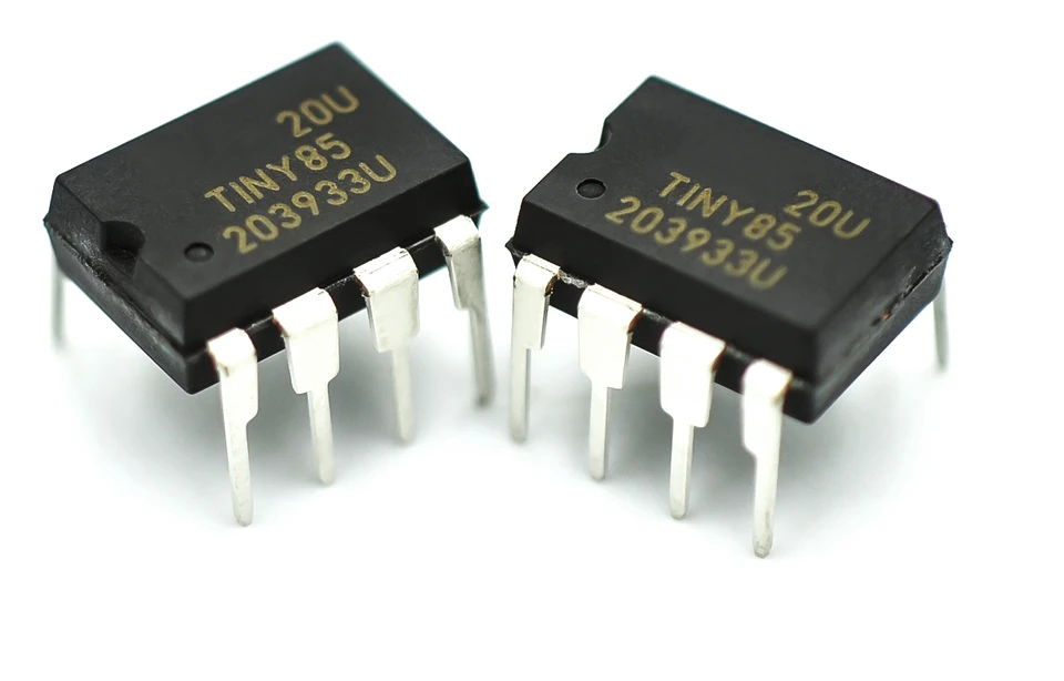 Importovaný originálny ATTINY85-2PU DIP-8 mikrokontrolér 8-bitový riadiaci MCU