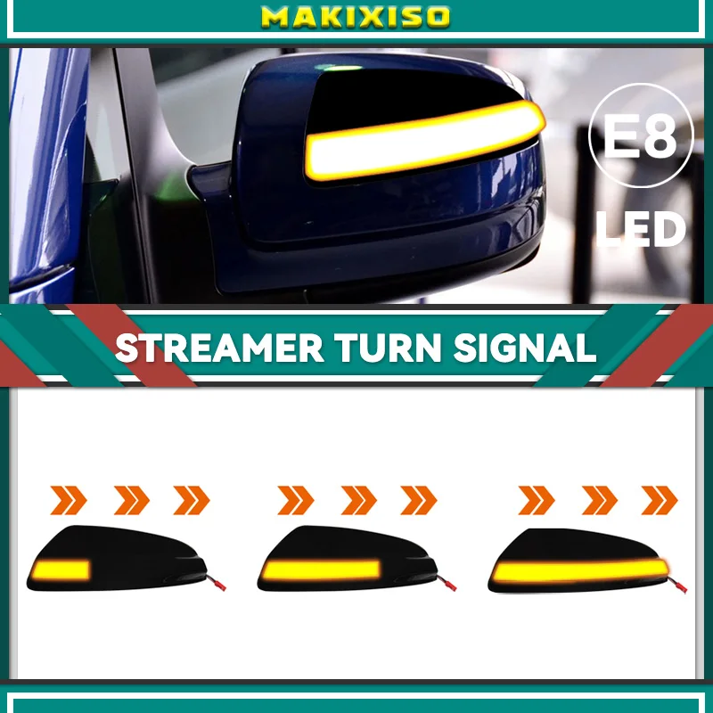 Indikátor bočného zrkadla Blinker pre Mercedes Benz C Class W204 S204 2007-2014 C300 Viano Vito W639 LED Dynamické svetlo smerového signálu LED