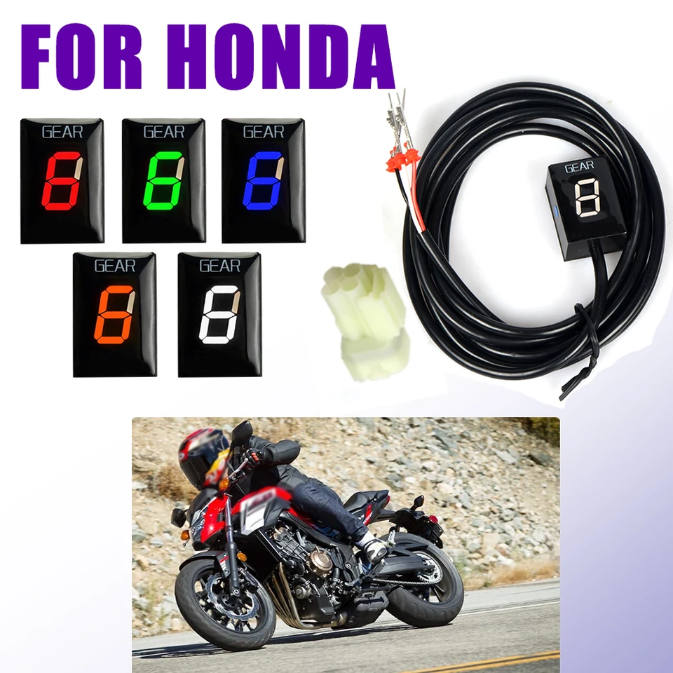 Indikátor prevodového stupňa pre Honda CB650F CBR650F CMX300 Rebel CMX500 CRF250L CRF250M CRF 250 L CB 650 F CBR 650 F Motocyklové príslušenstvo