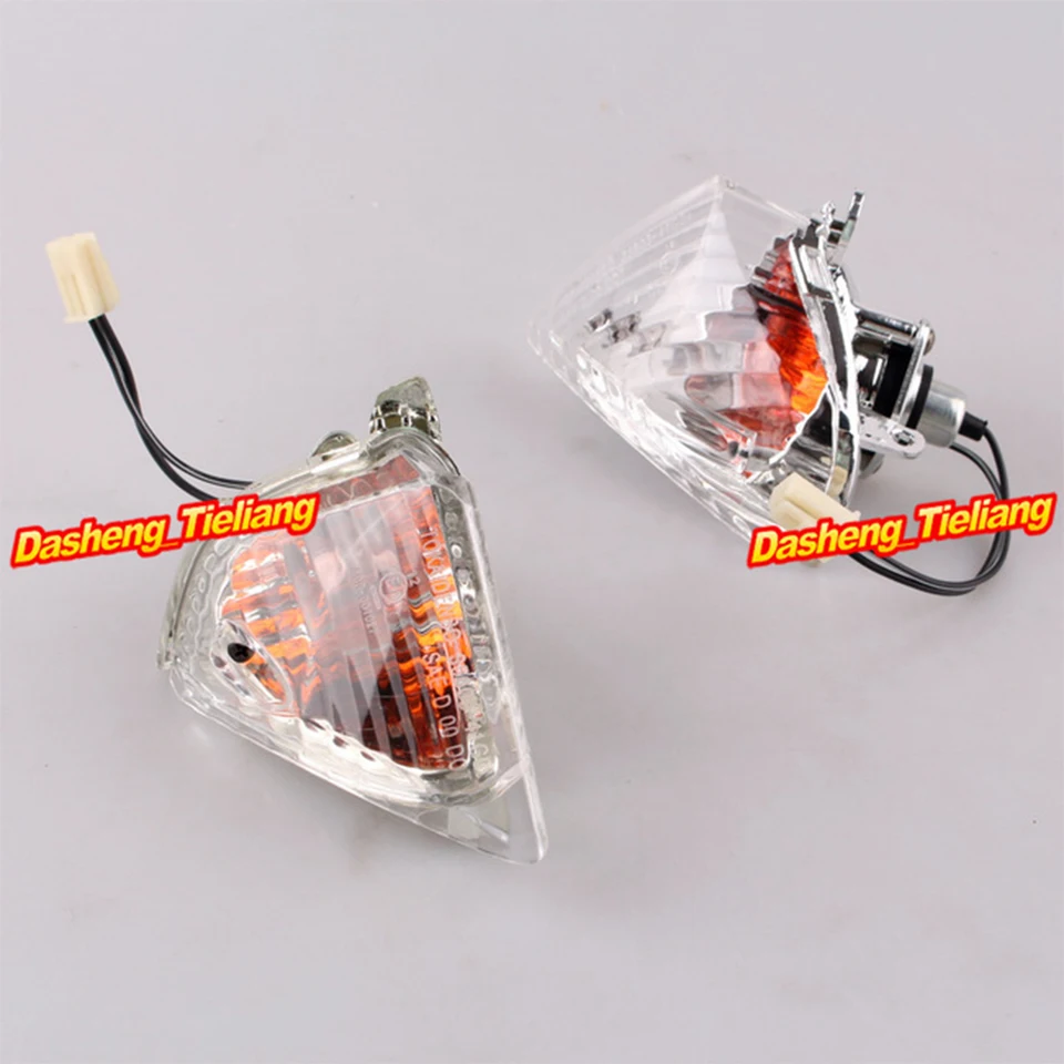 Indikátor signálov E-Mark Zadné zákruty Indikátor Blinker SHELL Cover pre Suzuki GSXR 600 750 2006 2007 K6 a GSXR1000 2005 2006 K5 CLEAR